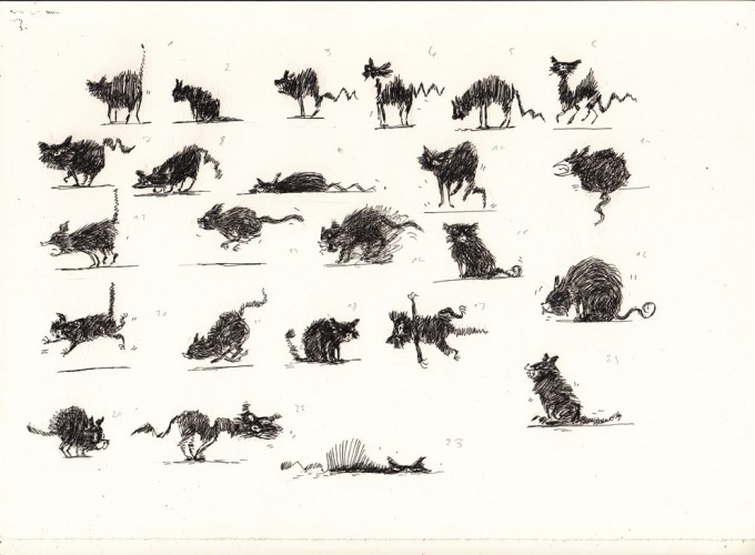 Diese Illustration von Adrian Wylezol soll Boris Becker während seiner Gerichtsverhandlung zeigen. 